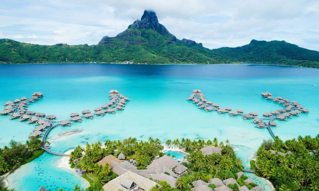 Bora Bora over water villa womans group tour french polynesia